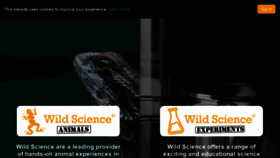 What Wildsci.co.uk website looked like in 2020 (4 years ago)
