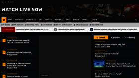 What Watchlivenow.org website looked like in 2020 (3 years ago)