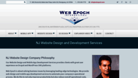 What Webepoch.com website looked like in 2020 (3 years ago)