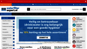 What Waterfilterexpert.nl website looked like in 2020 (3 years ago)