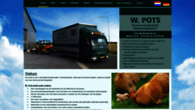 What Wpotspluimveevangbedrijf.nl website looked like in 2020 (3 years ago)