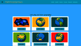 What World-geography-games.com website looked like in 2020 (3 years ago)
