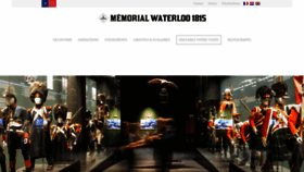 What Waterloo1815.be website looked like in 2020 (3 years ago)