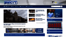 What Wkyt.com website looked like in 2020 (3 years ago)