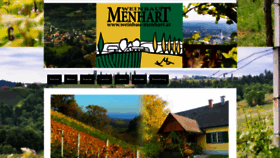 What Weinbau-menhart.at website looked like in 2020 (3 years ago)