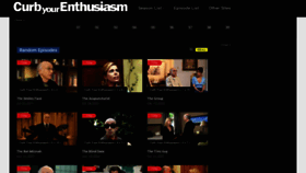 What Watchcurbyourenthusiasm.com website looked like in 2020 (3 years ago)