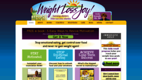 What Weightlossjoy.com website looked like in 2020 (4 years ago)
