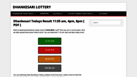What Westbengalstatelottery.com website looked like in 2020 (3 years ago)