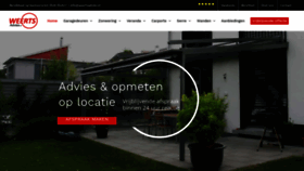 What Weertsadvies.nl website looked like in 2020 (3 years ago)