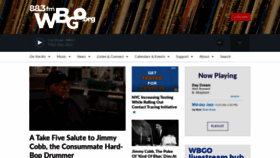 What Wbgo.org website looked like in 2020 (3 years ago)