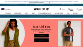 What Whitestuff.com website looked like in 2020 (3 years ago)