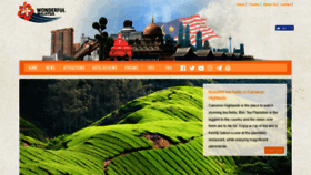 What Wonderfulmalaysia.com website looked like in 2020 (3 years ago)