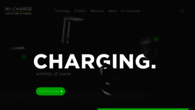 What Wi-charge.com website looked like in 2020 (3 years ago)