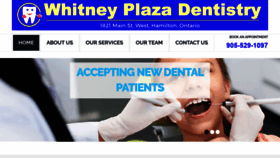 What Whitneyplazadentistry.com website looked like in 2020 (3 years ago)