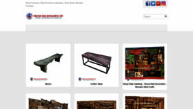 What Woodfurniture.id website looked like in 2020 (3 years ago)