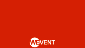 What Wevent.com website looked like in 2020 (3 years ago)