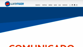 What Wiremaze.com website looked like in 2020 (3 years ago)