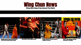What Wingchunnews.ca website looked like in 2020 (3 years ago)