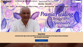 What Worldpranichealing.com website looked like in 2020 (3 years ago)