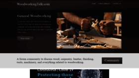 What Woodworkingtalk.com website looked like in 2020 (3 years ago)