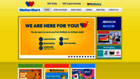 What Waltermart.com.ph website looked like in 2020 (4 years ago)