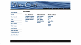 What Wavecast.com website looked like in 2020 (3 years ago)