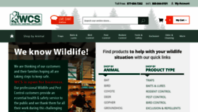 What Wildlifedamagecontrol.com website looked like in 2020 (3 years ago)