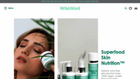 What Wildmintcosmetics.com website looked like in 2020 (3 years ago)
