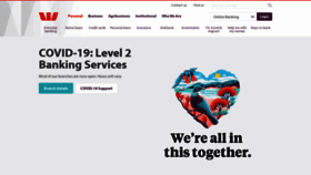 What Westpac.co.nz website looked like in 2020 (3 years ago)