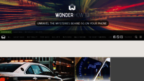 What Wonderhowto.com website looked like in 2020 (3 years ago)