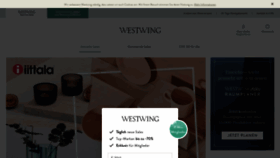 What Westwing.ch website looked like in 2020 (3 years ago)