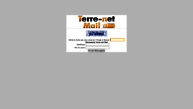 What Webmail.terre-net.fr website looked like in 2020 (3 years ago)