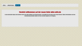 What Wkbv-aktiv.de website looked like in 2020 (3 years ago)