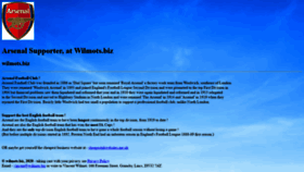 What Wilmots.biz website looked like in 2020 (3 years ago)