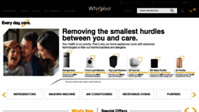 What Whirlpoolindiawstore.com website looked like in 2020 (3 years ago)