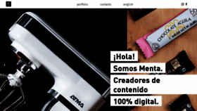 What Wearementa.com website looked like in 2020 (3 years ago)