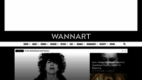 What Wannart.com website looked like in 2020 (3 years ago)