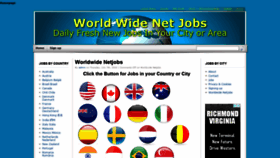 What Worldwidenetjobs.com website looked like in 2020 (3 years ago)