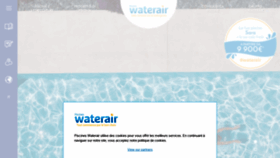 What Waterair.it website looked like in 2020 (3 years ago)