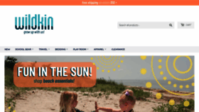 What Wildkin.com website looked like in 2020 (3 years ago)