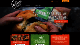 What Wickedkitchen.com website looked like in 2020 (3 years ago)