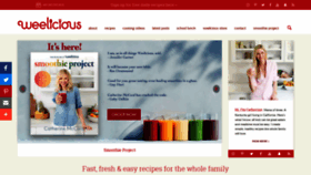 What Weelicious.com website looked like in 2020 (3 years ago)