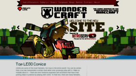 What Wondercraft.net website looked like in 2020 (3 years ago)
