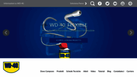 What Wd40.it website looked like in 2020 (3 years ago)