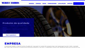 What Weberebarros.com.br website looked like in 2020 (3 years ago)