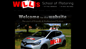 What Willisdrivingschool.co.uk website looked like in 2020 (3 years ago)