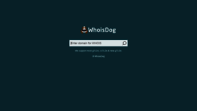 What Whoisdog.com website looked like in 2020 (3 years ago)