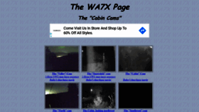 What Wa7x.com website looked like in 2020 (3 years ago)