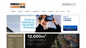 What Woonrijk.nl website looked like in 2020 (3 years ago)
