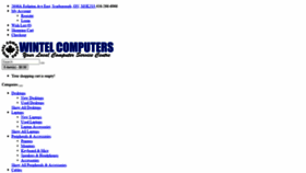 What Wintelcomputers.ca website looked like in 2020 (3 years ago)